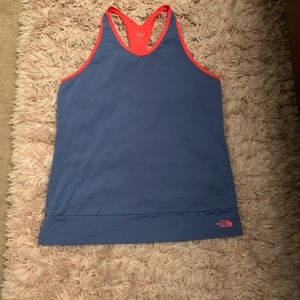 North Face running/workout tank top